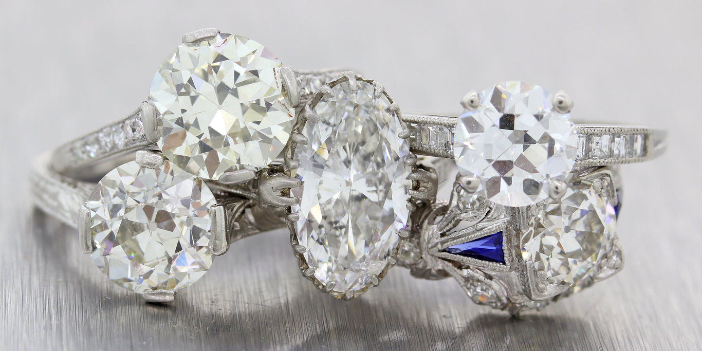 Antique Art Deco Engagement Ring Collection
