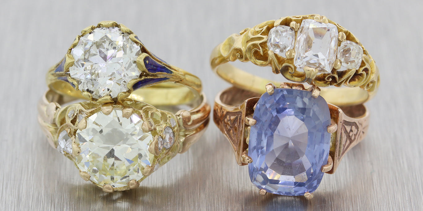 Antique Victorian Ring Collection
