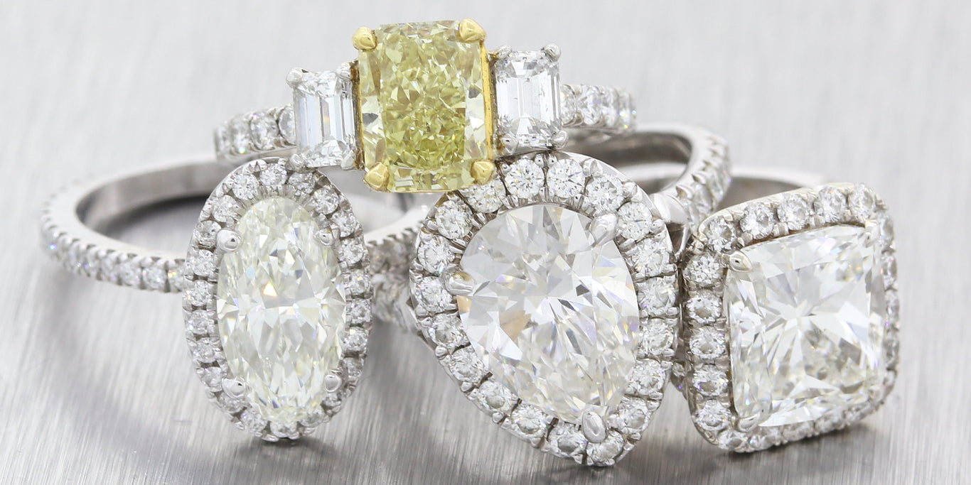 Modern Sustainable Diamond Engagement Rings